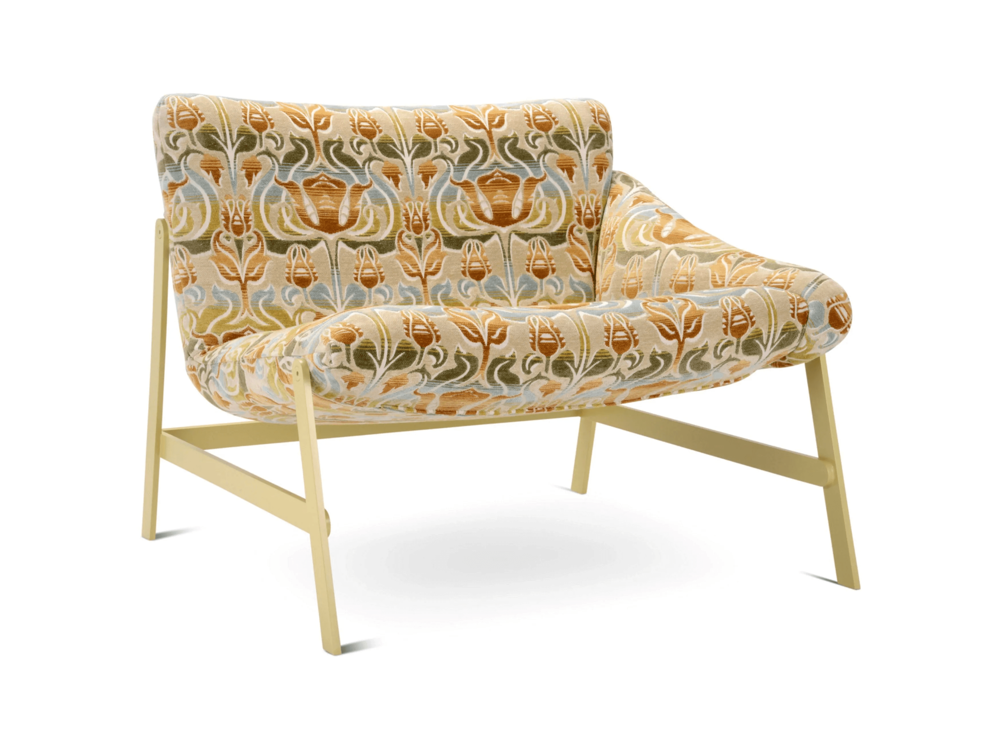 HAMMOCK Velvet armchair