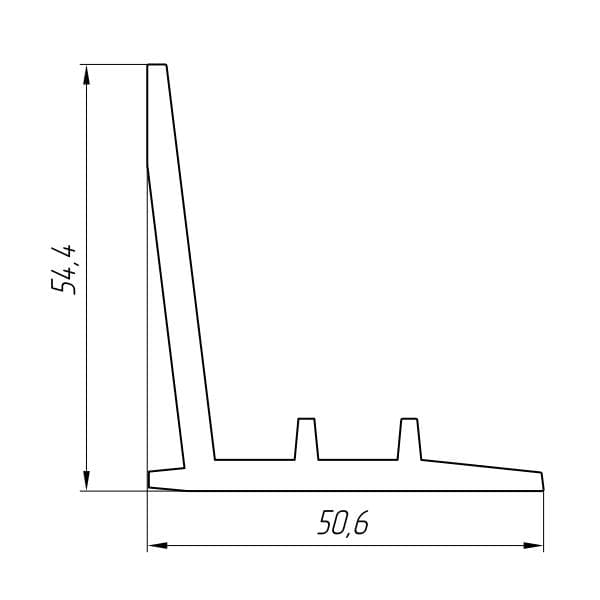 Aluminum Profile For Hatches Ат-851