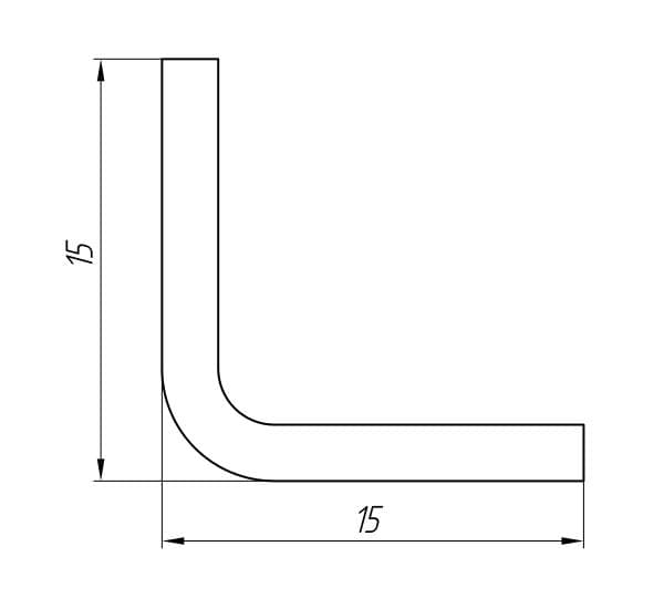 Aluminum Profile For Car And Rail Car Building Ат-1860