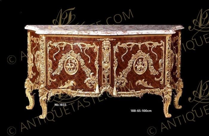 Louis XV Antoine Gaudreaux Fountainebleau Commode Medaillier