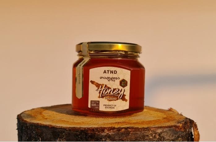 ATND Honey 535g Natural Georgian Summer honey