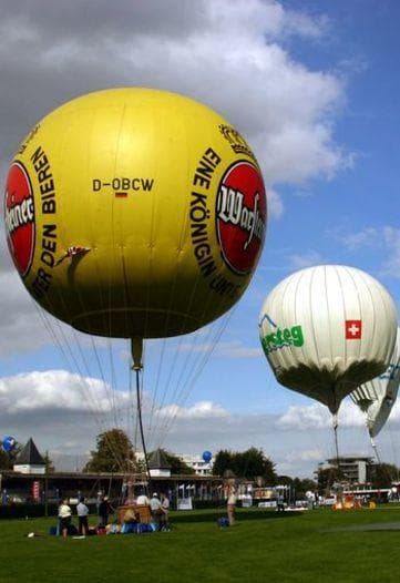 Netzlose Gasballone / Sportballone