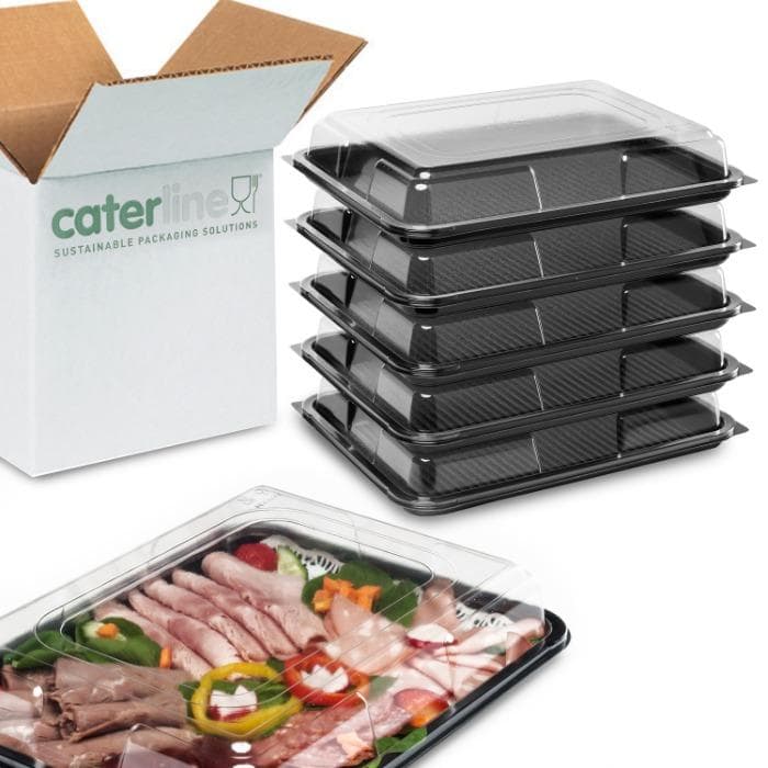 25 x Medium Catering Platters & Lids