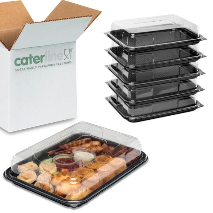 30 x Small Catering Platters and Lids