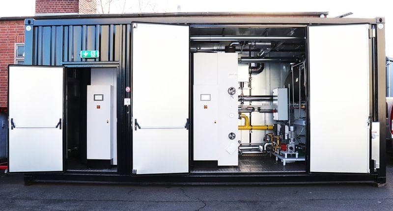 Container steam plant - Steam Boiler