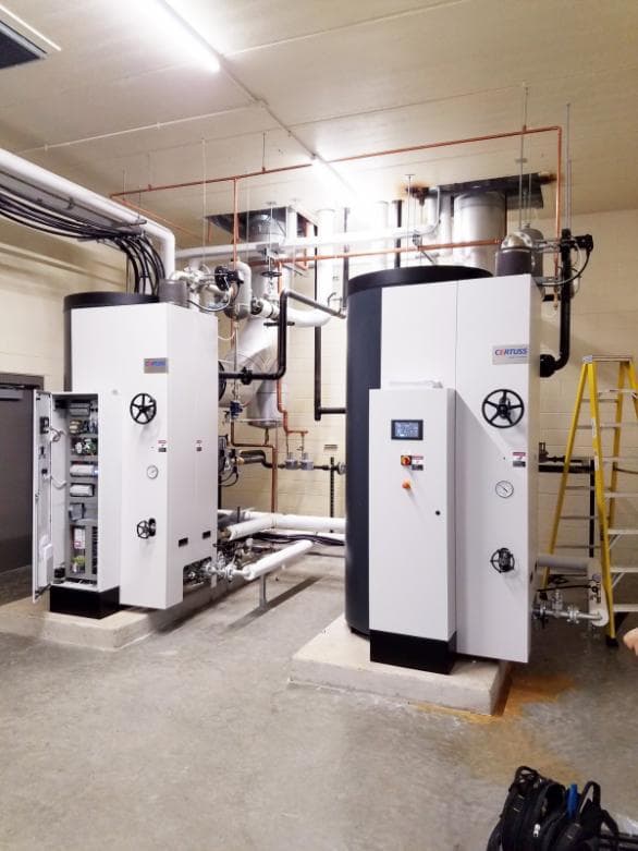 Multiple steam boiler plants - Steam Boiler