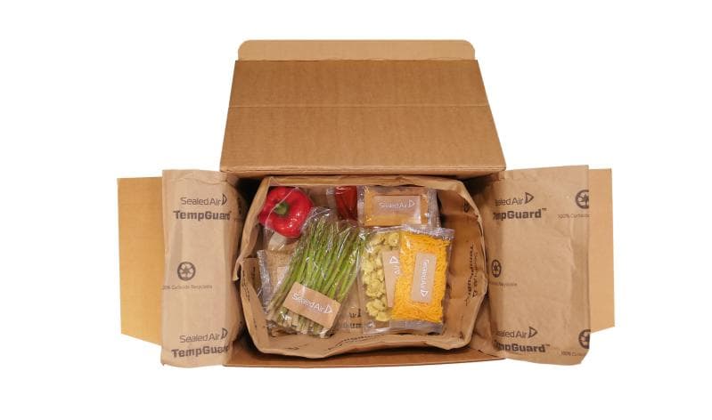 Insulation Box 100% Recyclable Cardboard 200x200x200 Mm