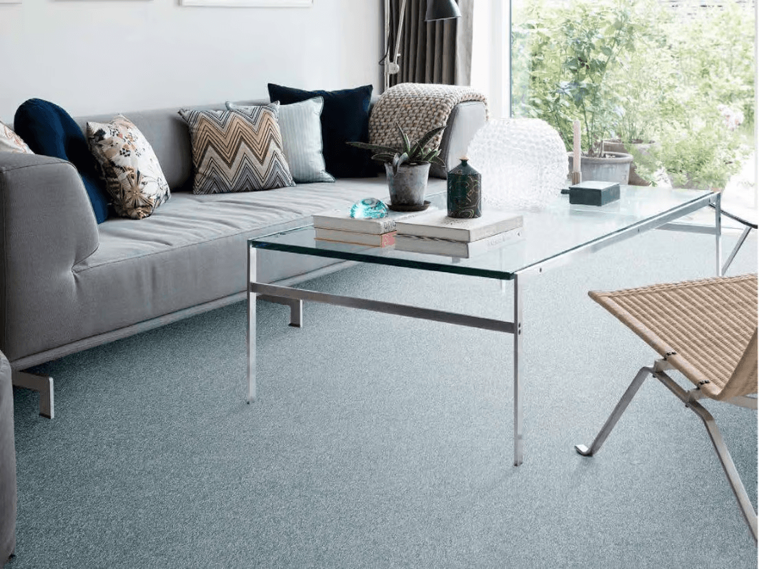 RAVENNA Solid-color polyester rug
