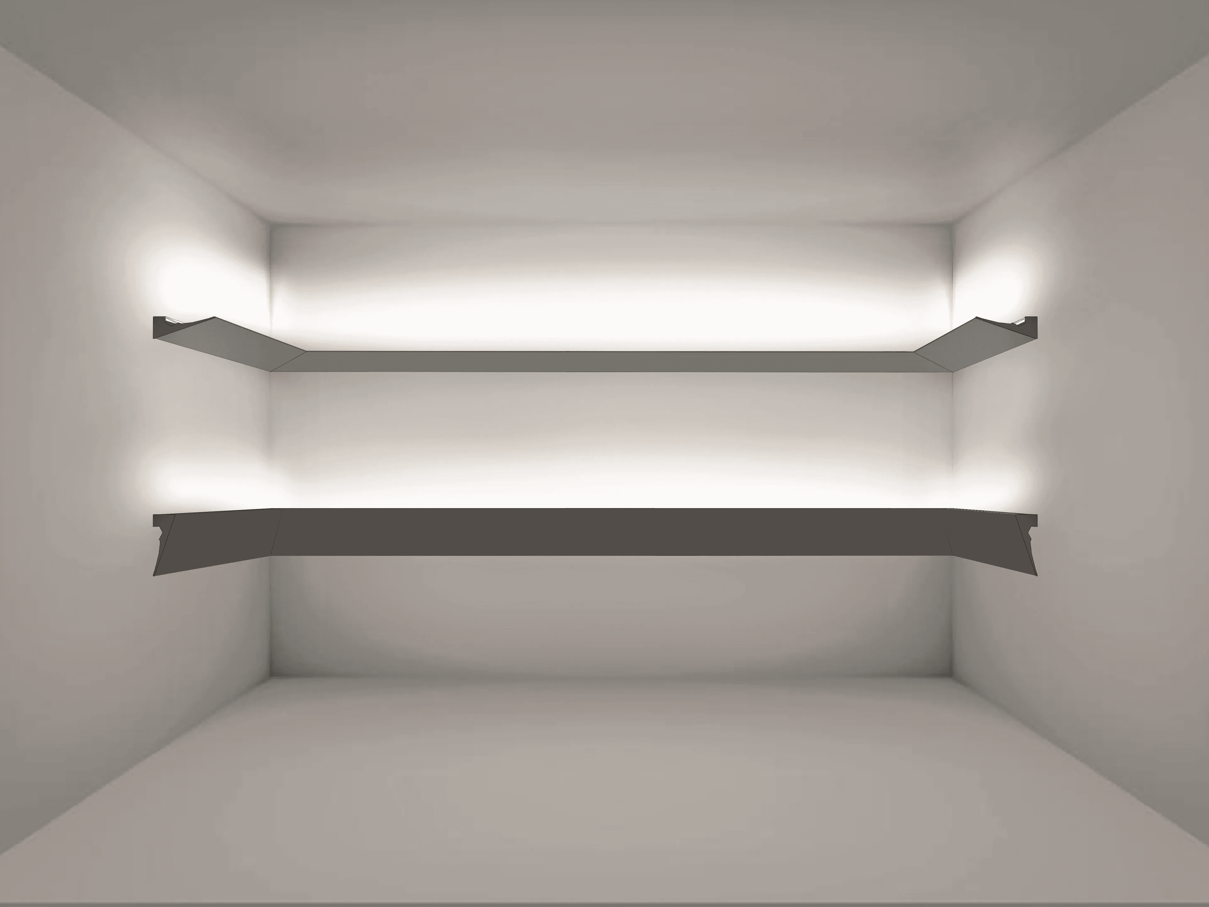 TRYTEN LED aluminium wall lamp