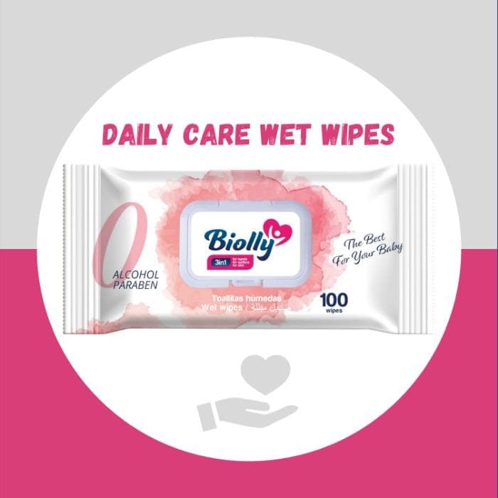 Biolly Premium Series - Daily Care Wet Wipes