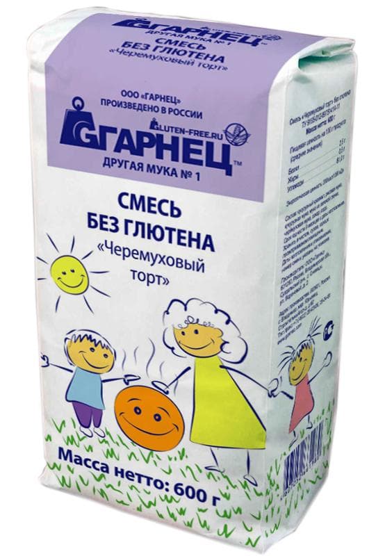 Gluten-free “bird Cherry Cake” Mixture