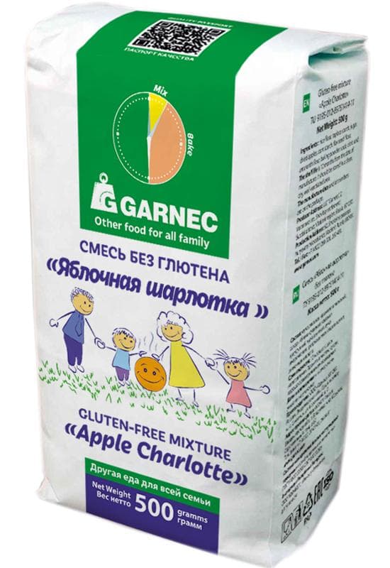 Gluten-free Mixture "apple Charlotte"