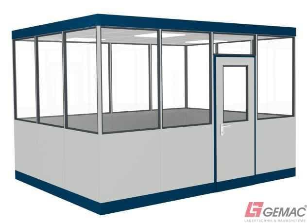 Hallenbüro Indoor Line 4-seitig