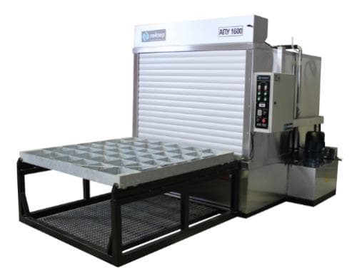 Front-loading industrial wash