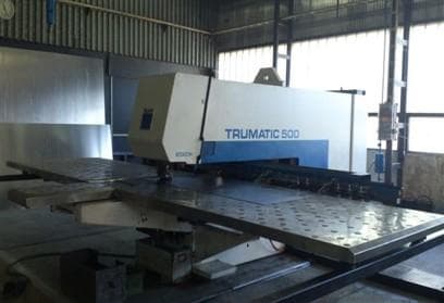 CNC kivégás, lyukasztás