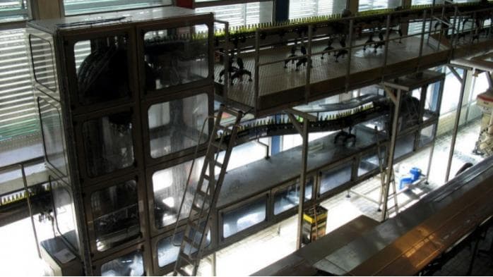 Gripper conveyor - Rinser