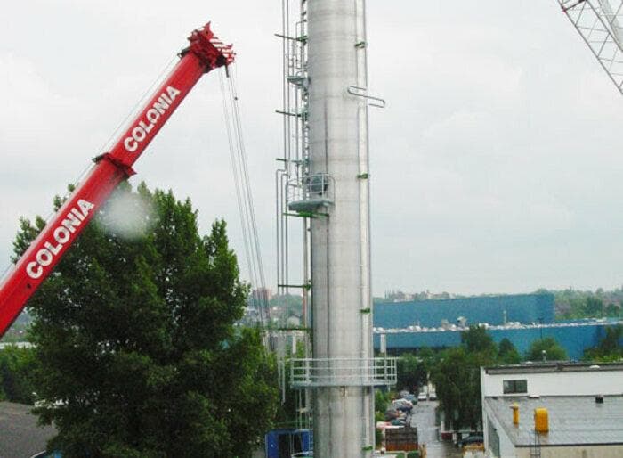 Kolonnen und Sonderapparate aus Stahl und Edelstahl