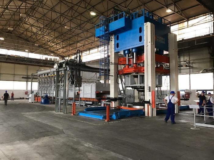 HIDROMODE BOMBE SHEET PLATE PRESS LINE