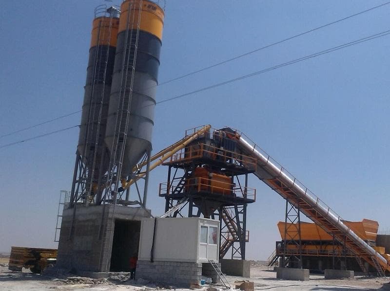 INS BS 130 - 130M3 SAAT KAPASİTELİ SABİT TİP BETON SANTRALİ