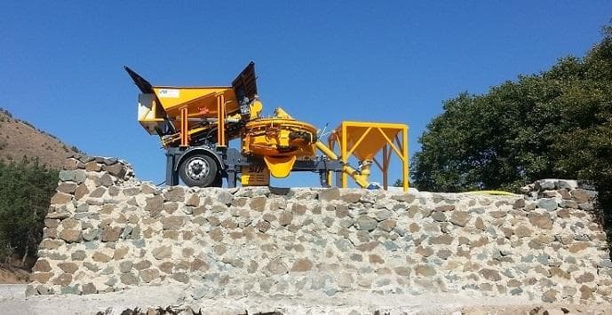 INS MP30 - MİNİPLANT 30 MOBİL BETON SANTRALİ