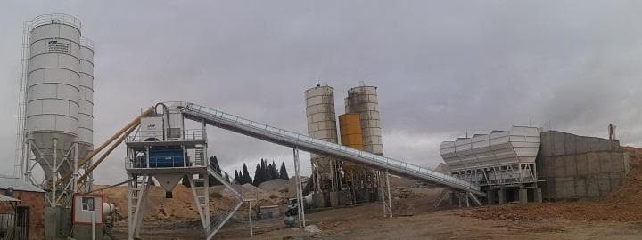 INS BS 180 - 180 M3 SAAT KAPASİTELİ SABİT TİP BETON SANTRALİ