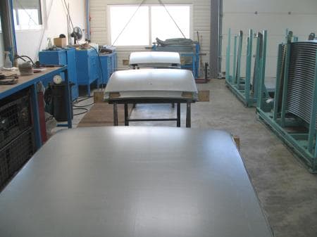 car body parts made of sheet metal