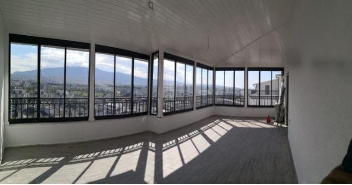 Movable Glass System for Balconies