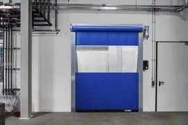 Flexible high speed door systems