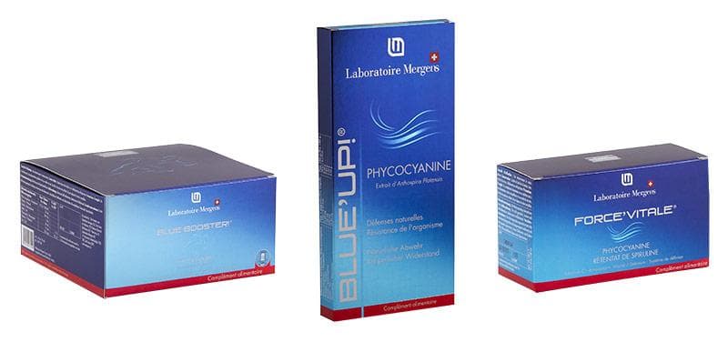 Phycocyanin-based products