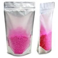 Stand-up pouch matt transparent/aluminium matt XS