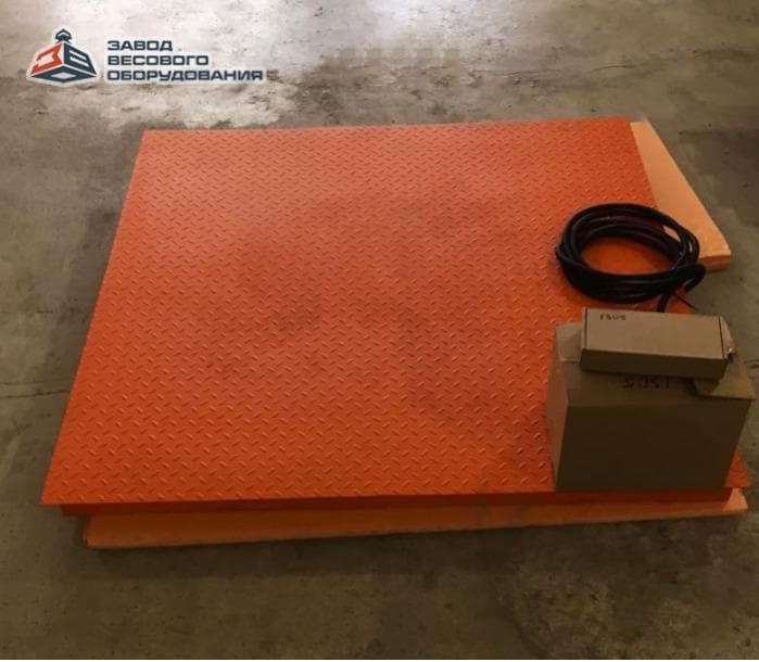 Platform electronic floor scales VP-P 1500 kg (1.5 tons)