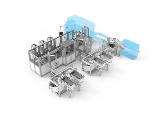 Produktionsanlage für POC Schnelltests