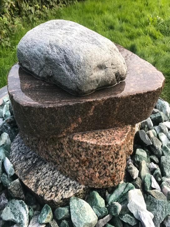 Granite Fountain Magic the swinging stone