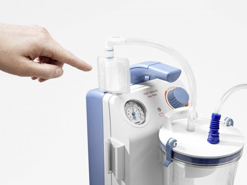 Medical suction filters