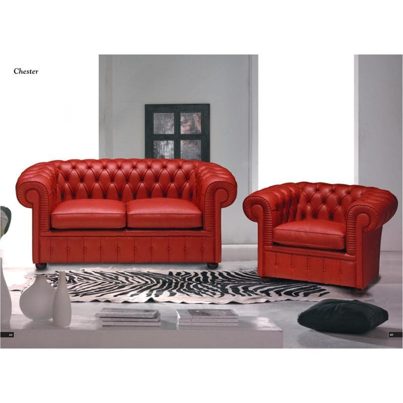 Canapé Chesterfield Venus Rouge