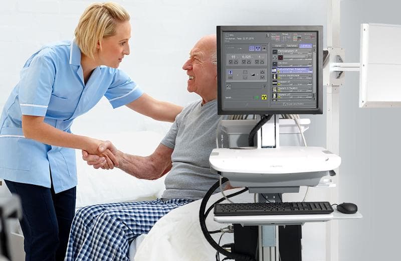 Trolley stands and other accessories for digital X-ray