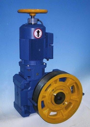 AUFZUGSANTRIEB MIT GETRIEBE – AZHP 2