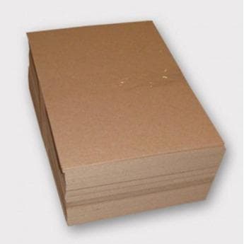 cardboard in sheets