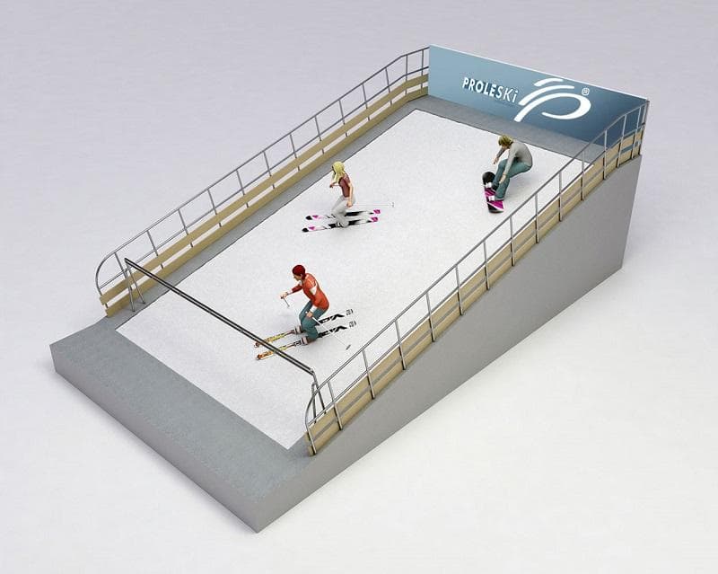 PROLESKI PRO3 Endless ski slopes Fun ride Indoor attraction