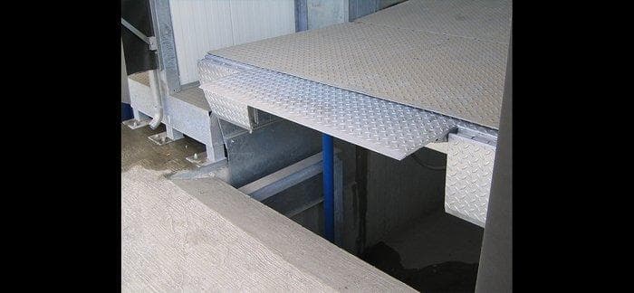 Hydraulische Vorschub-Überladebrücke Flexidock