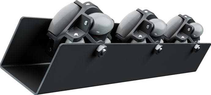 Polydirectional roller rail, ARL series