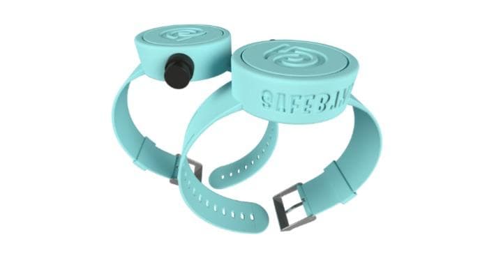 Bransoletka do dezynfekcji dłoni