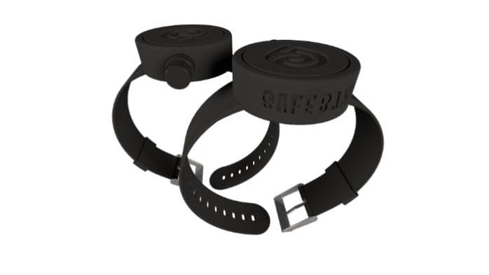 Bransoletka do dezynfekcji dłoni