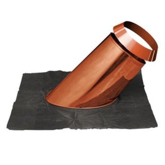 Kupferschornstein Dachdurchführung