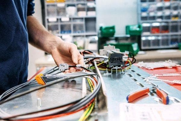 Electric installation work