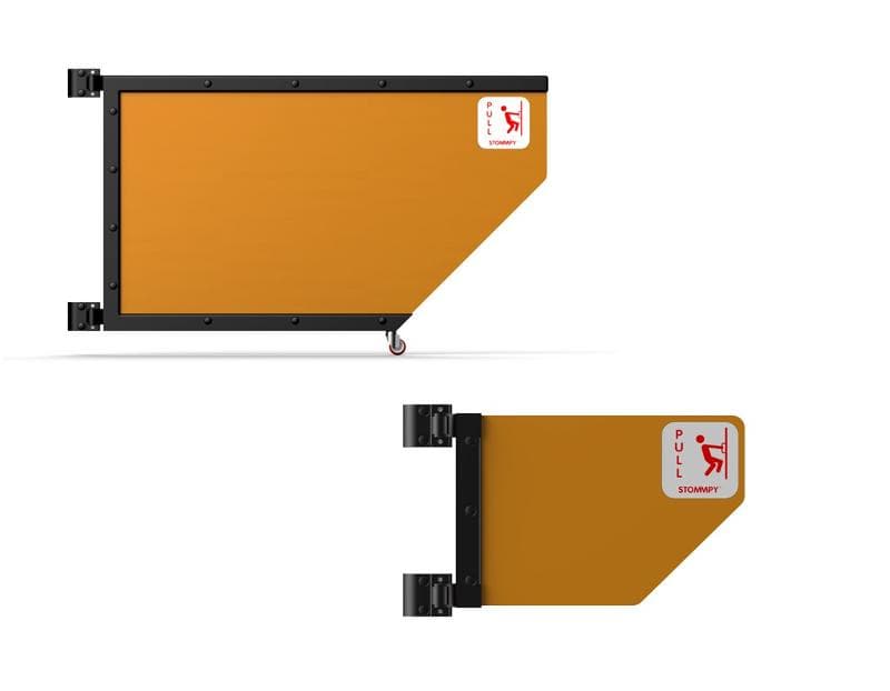 Pedestrian Gate With Autonomous Return (one-way)