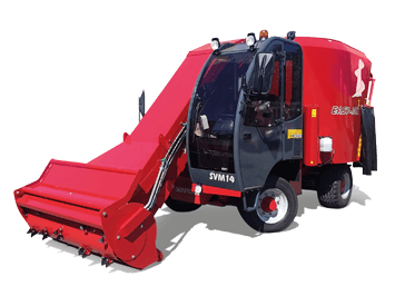  Self propelled vertical mixers