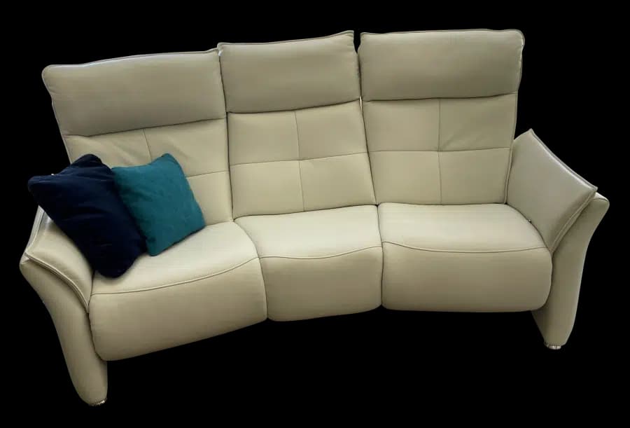 3 kisilik manuel dinlenme ev sinemasi kanepesi 