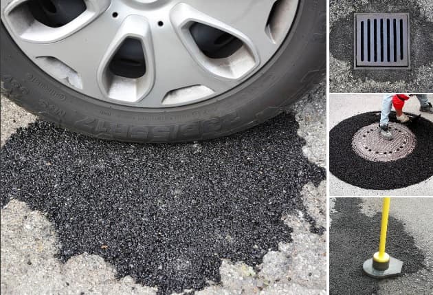 REPHALT(r) Kucuk cukurlarin  asfaltla onarimi 