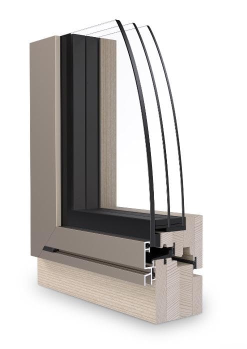 Holz/Aluminiumfenster SelectionPlus